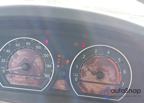 2003 BMW 745 из США, поврежденный, VIN WDAGN63423BR13404